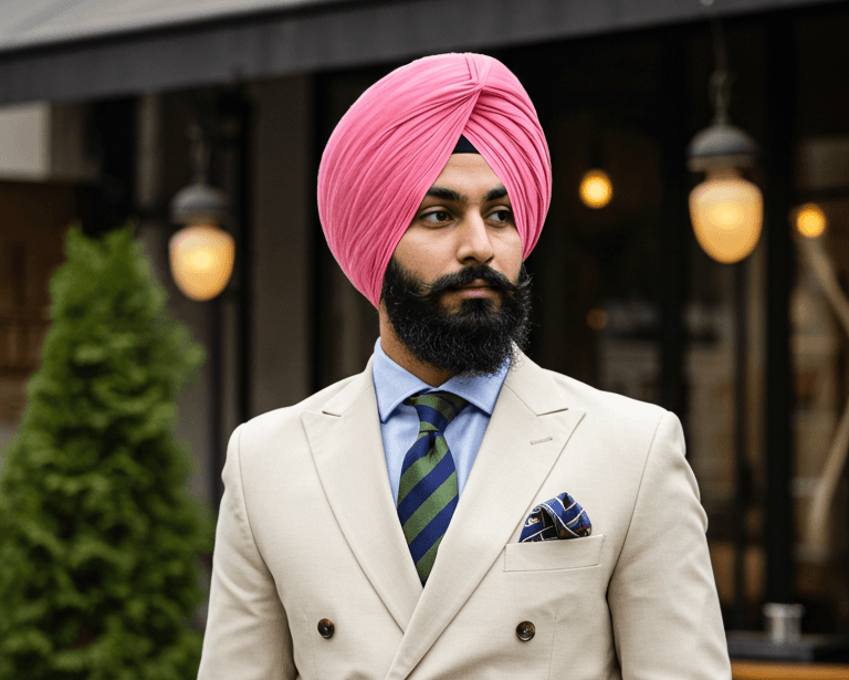 Elevate Your Style: Mastering the Art of Turban and Tie Set Coordination - Meri Dastar