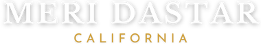 Text 'MIERIDA STAR CALIFORNIA' in a stylized font on a white background