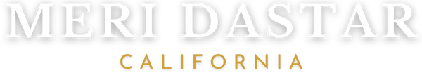 Text 'MIERIDA STAR CALIFORNIA' in a stylized font on a white background