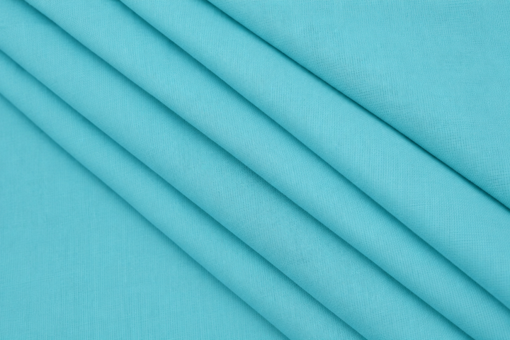 Cyan Blue Full Voile Turban