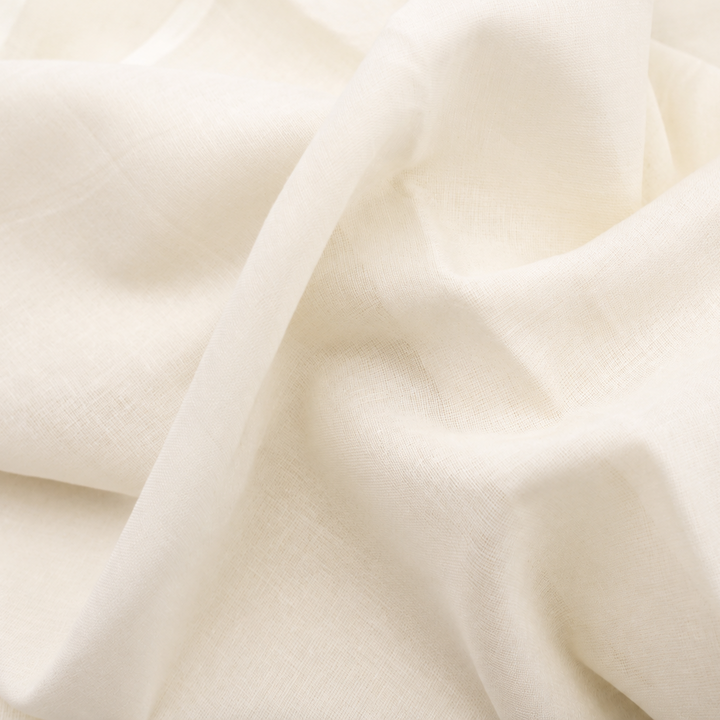 Ivory White Full Voile Turban